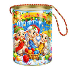 Новогодний подарок Три Овечки